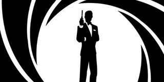 The James Bond sillouette