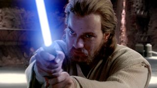 Ewan McGregor as Obi-Wan Kenobi in Attack of the CLones.