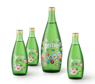 Perrier bottle design
