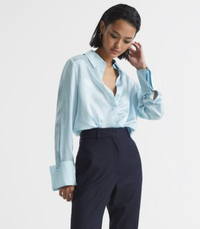 Hailey Silk Shirt, (£120.00) $330.00 | Reiss