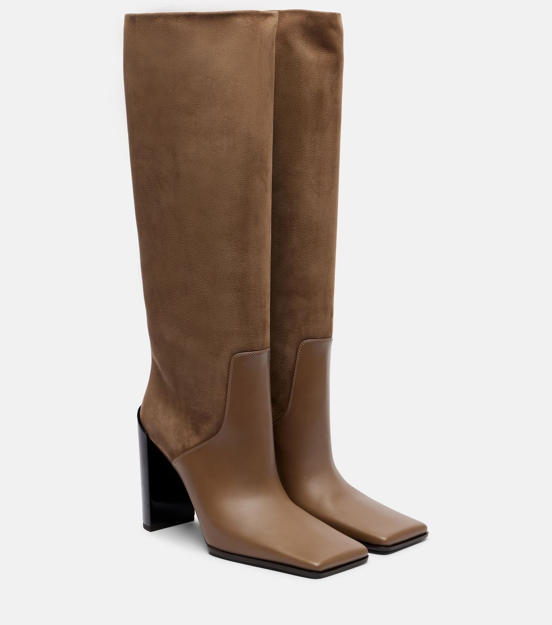 55 Leather Knee-High Boots