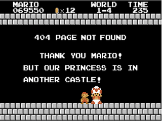 Your Page Is In Another Castle