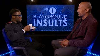 Dwayne Johnson and Kevin Hart on Playground Insults.
