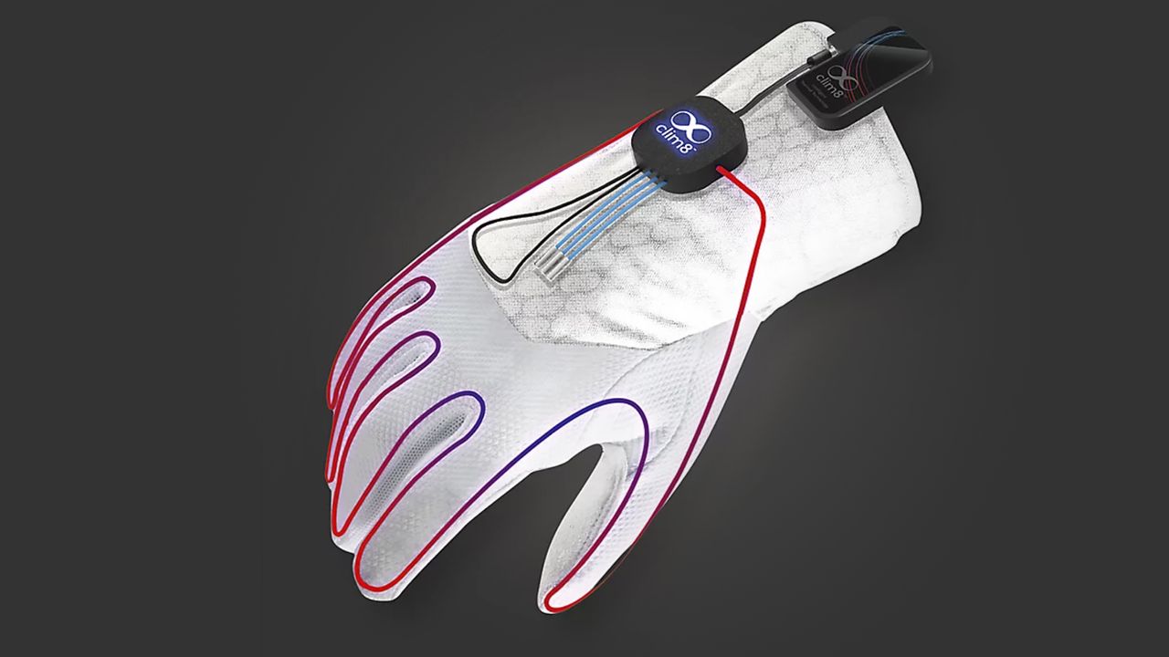 Eddie Bauer Guide Pro Lite Smart Heated Gloves internal illustration