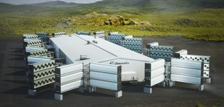 Climeworks' proposed Mammoth plant