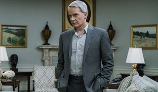 House of Cards Campbell Scott standing in the Oval Office