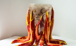 fiery Fuoco Vase