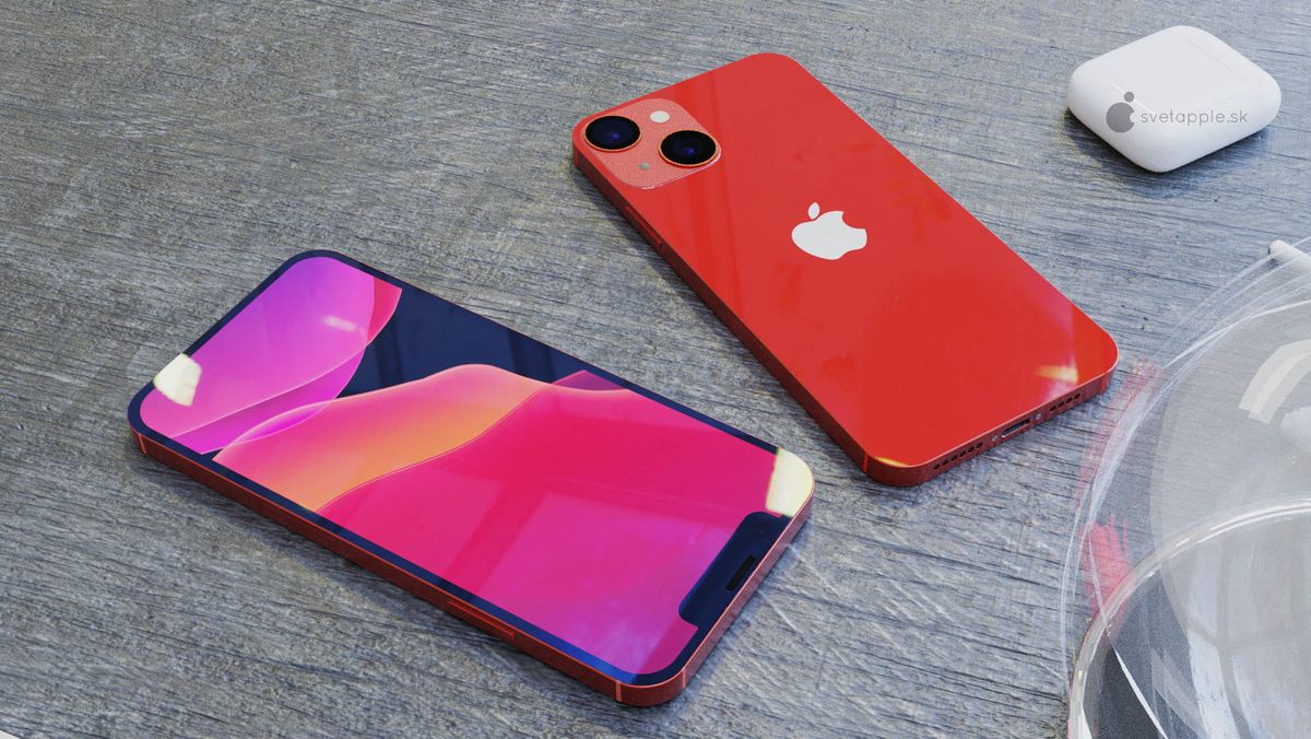 iphone 13 mini renders