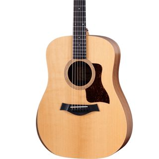 The body of a Taylor Academy Series 10E acoustic guitar