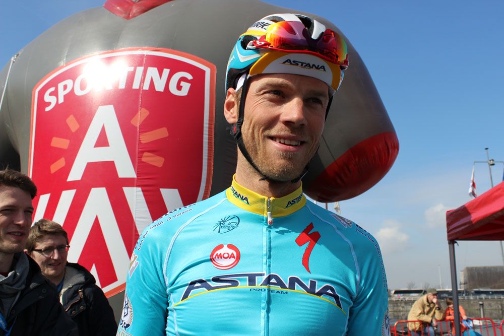 Lars Boom is all smiles