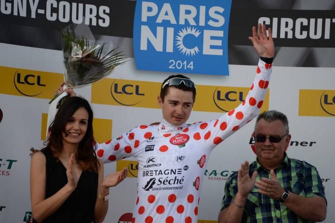 Christophe Laborie (Bretagne-Seche Environnement) in the mountains classification lead