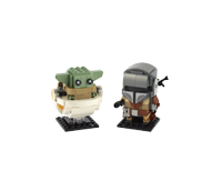 Lego BrickHeadz Star Wars: The Mandalorian &amp; Child | $19.99