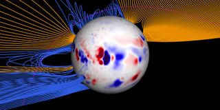Comet Lovejoy Helps Map Sun's Magnetic Field