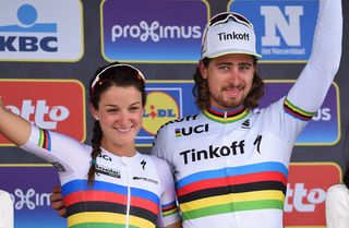 World champions and 2016 Tour of Flanders champions, and Peter Sagan