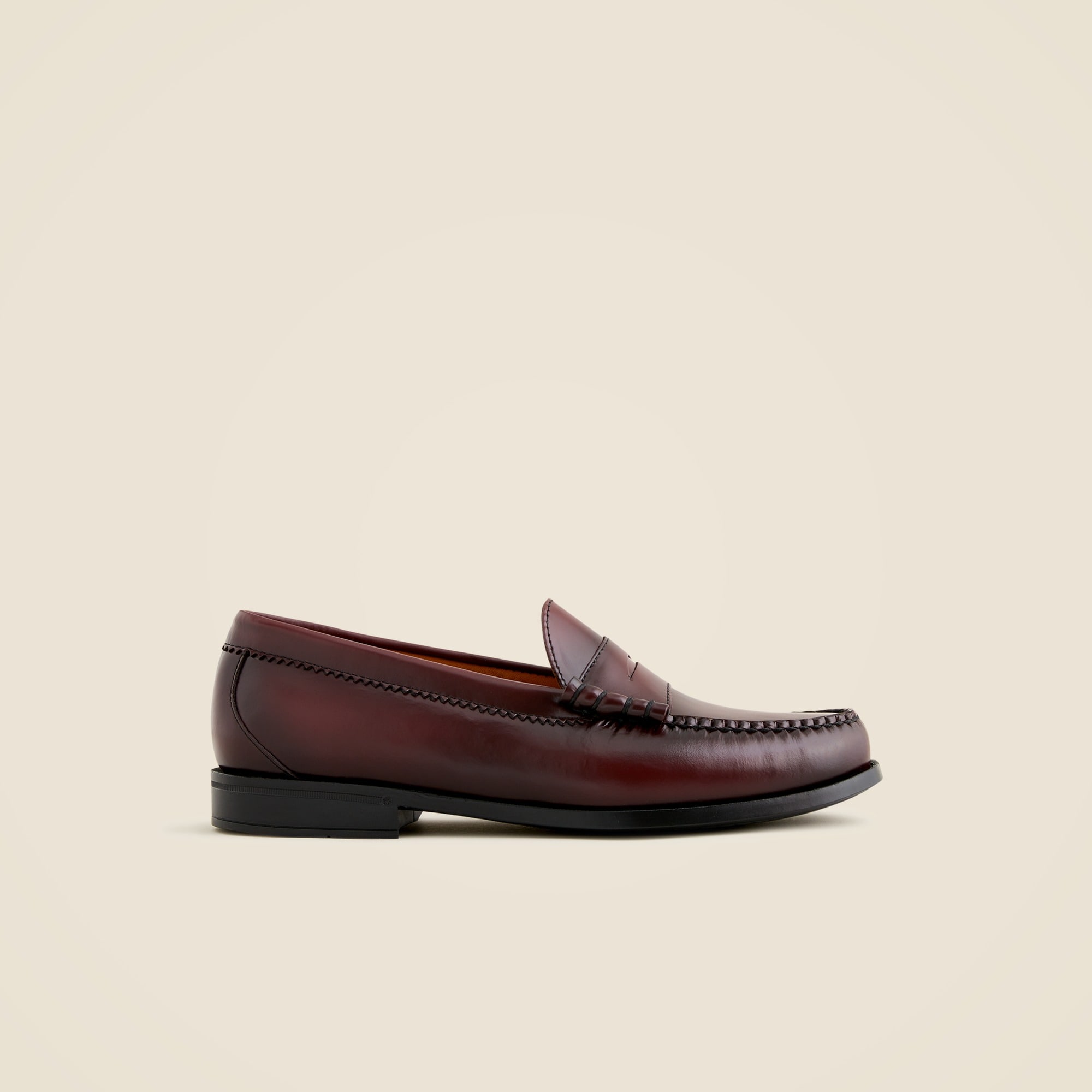 Camden Leather Loafers With Rubber Soles