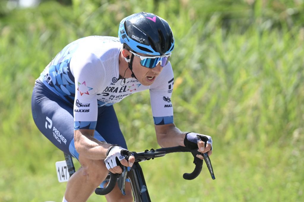 Belgian Sep Vanmarcke of IsraelPremier Tech pictured in action during the mens elite race at the Belgian cycling championships a 209km race in from and to Middelkerke Sunday 26 June 2022BELGA PHOTO POOL DAVID STOCKMAN Photo by DAVID STOCKMAN BELGA MAG Belga via AFP Photo by DAVID STOCKMANBELGA MAGAFP via Getty Images