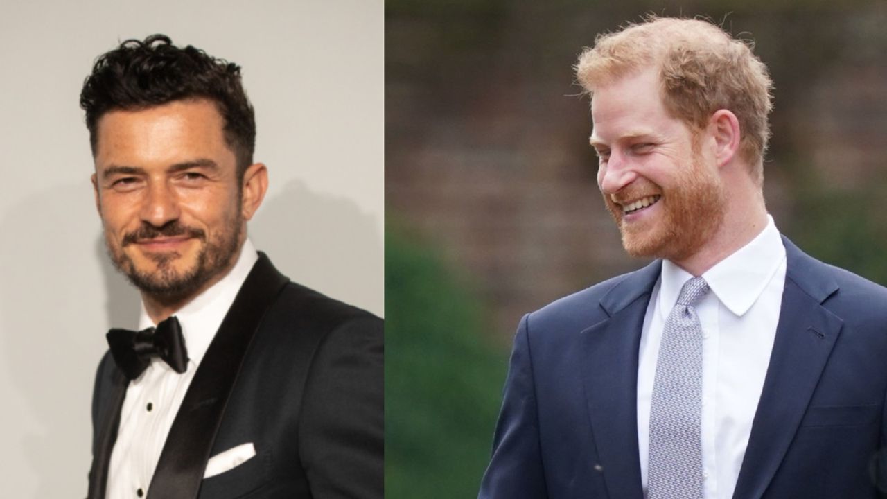 Prince Harry and Orlando Bloom