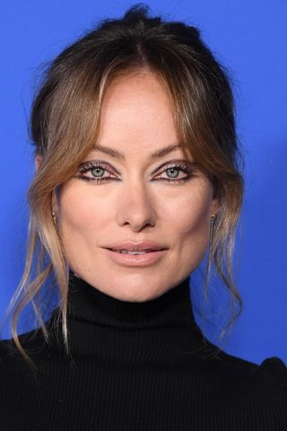 Olivia Wilde pictured with eyeliner