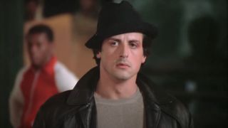 Sylvester Stallone as Rocky in the original movie