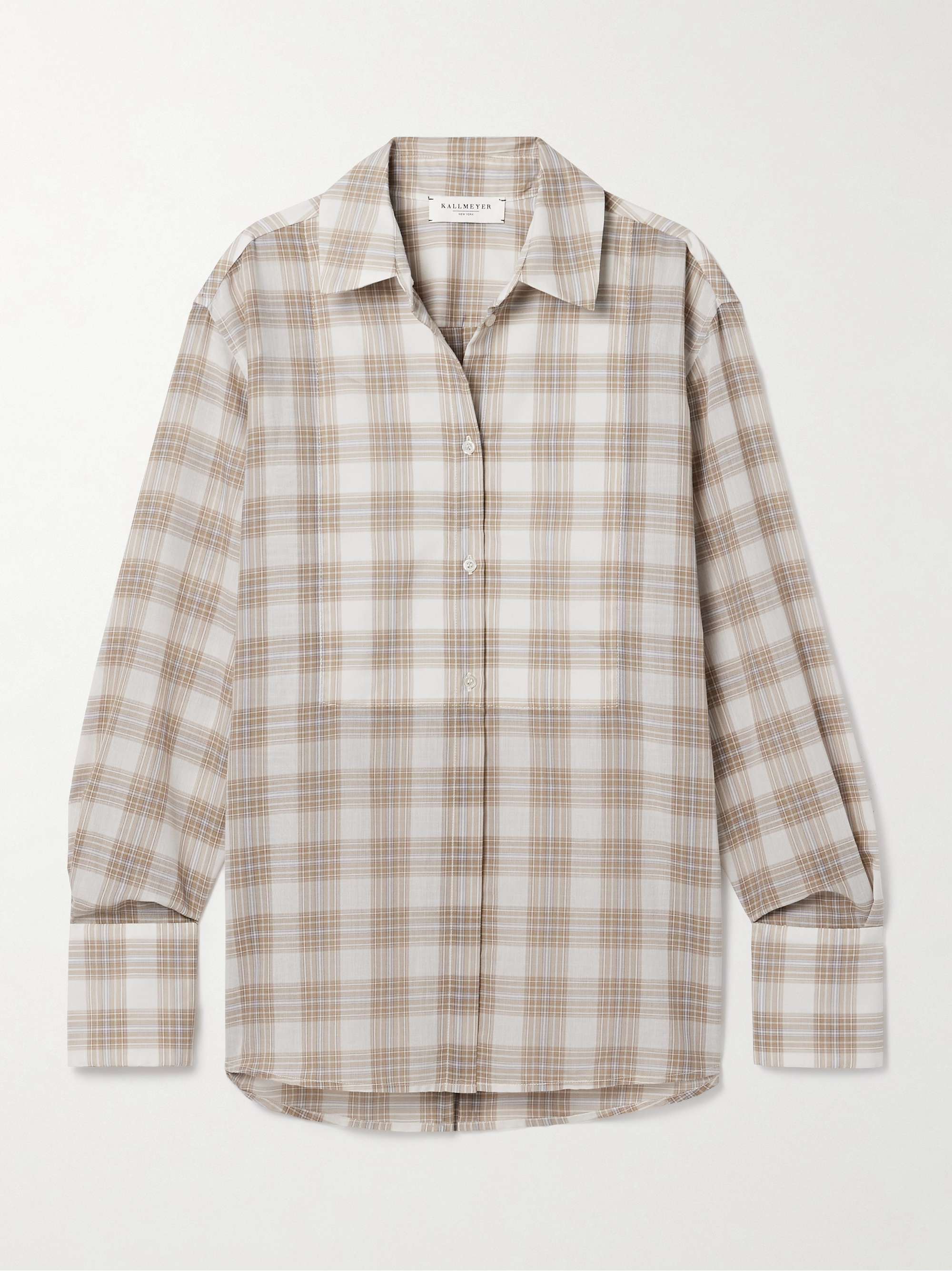 Chloé Checked Voile Shirt
