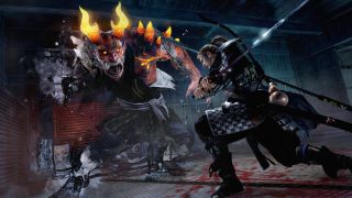 PS4 game Nioh channels Dark Souls, but with a Japanese demon world twist.