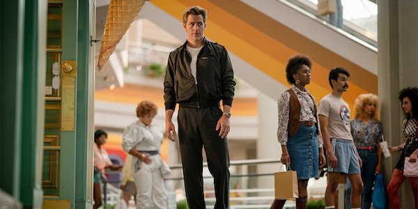 Chris Pine as Steve Trevor in Wonder Woman 1984