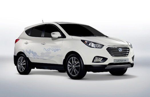 Hyundai Unveils Hydrogen-Powered SUV, Hyundai ix35