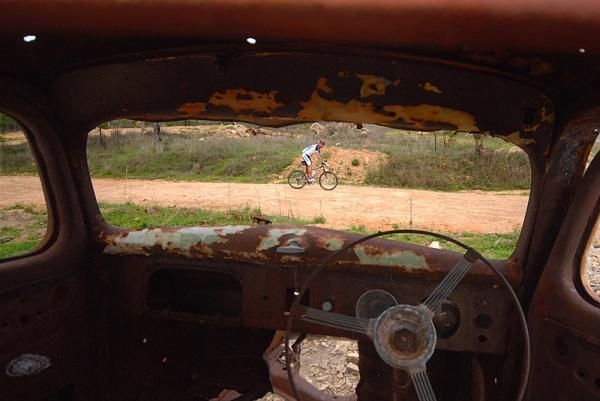 Franz Preihs (Aut) RADSPORT KOTNIK from behind the wheel
