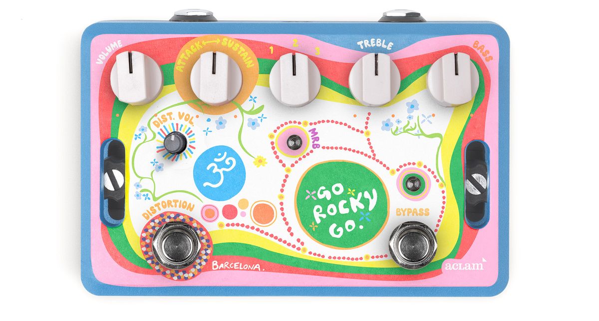 Aclam Go Rocky Go: a stompbox inspired by the Vox Conqueror, the solid-state amp used by the Beatles circa The White Album