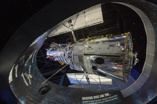 Hubble Telescope Replica