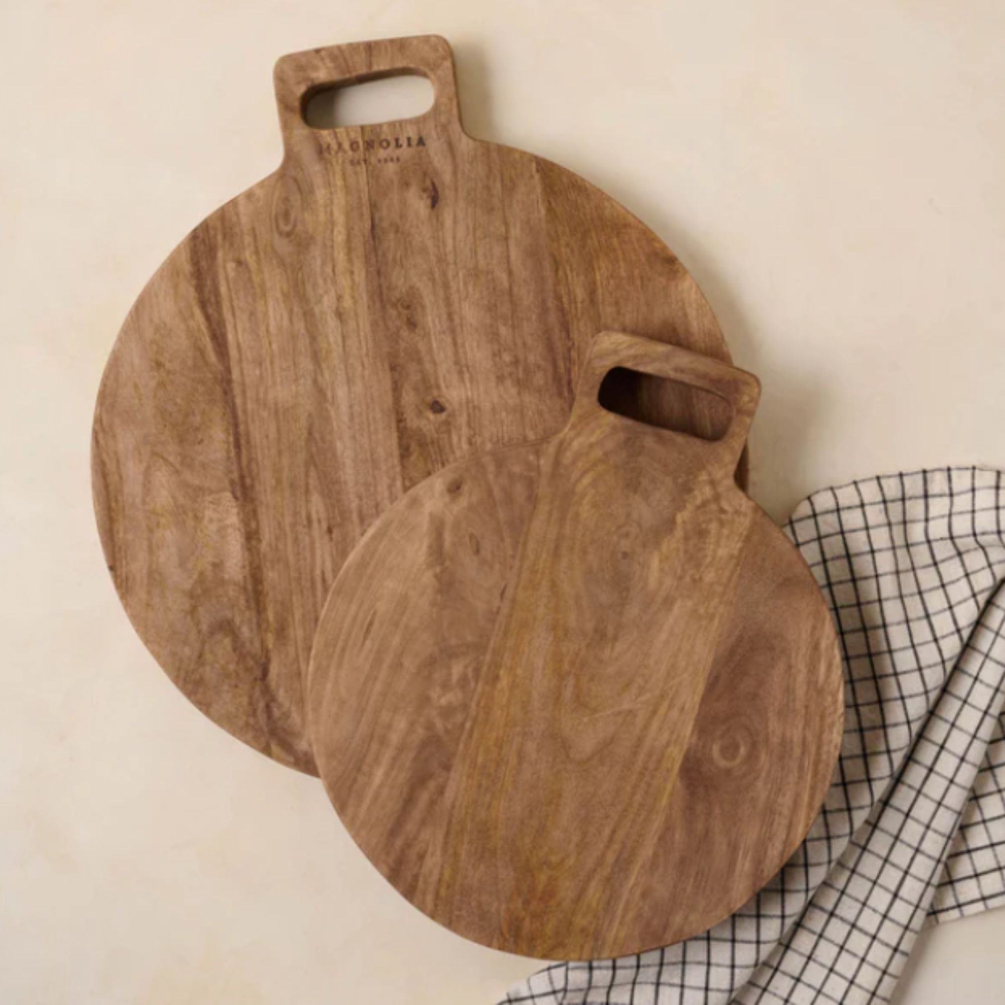 Mango Wood Round Bread Board