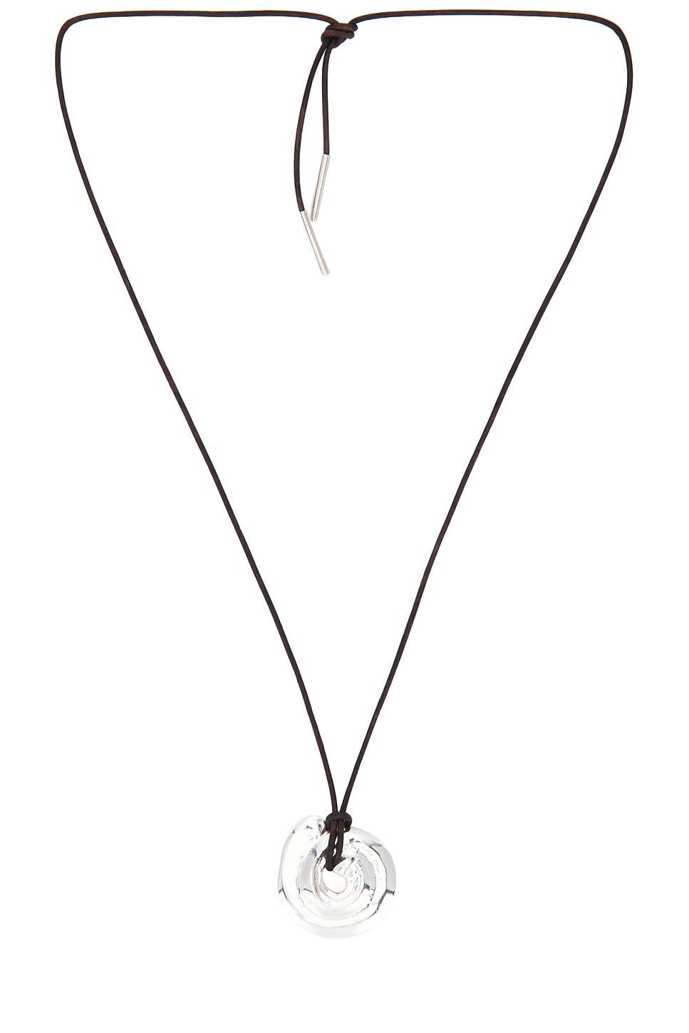 Tumbled Shell on Cord
