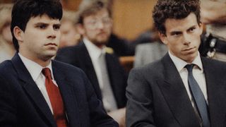 Lyle and Erik Menendez in a screenshot from Netflix's "The Menendez Brothers" documentary trailer on YouTube