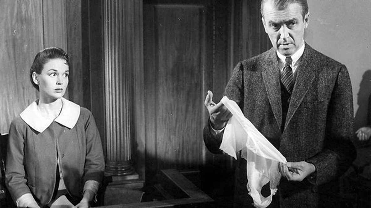 Jimmy Stewart in Anatomy of a Murder