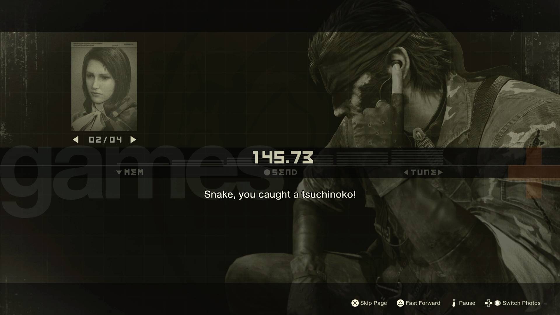 MGS Delta Tsuchinoko Metal Gear Solid
