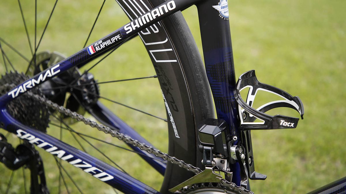 Here you can see the blue hues on the camo-style design