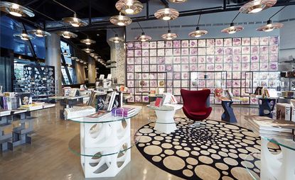 Image of book shop on the first floor