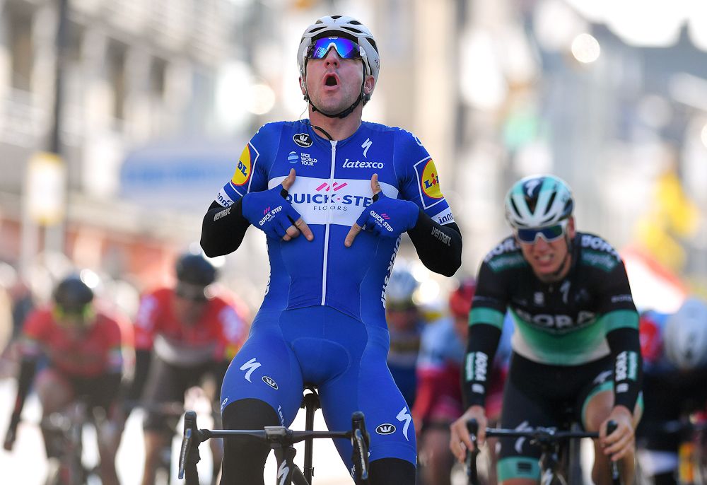 Elia Viviani wins the 2018 Driedaagse De Panne-Koksijde