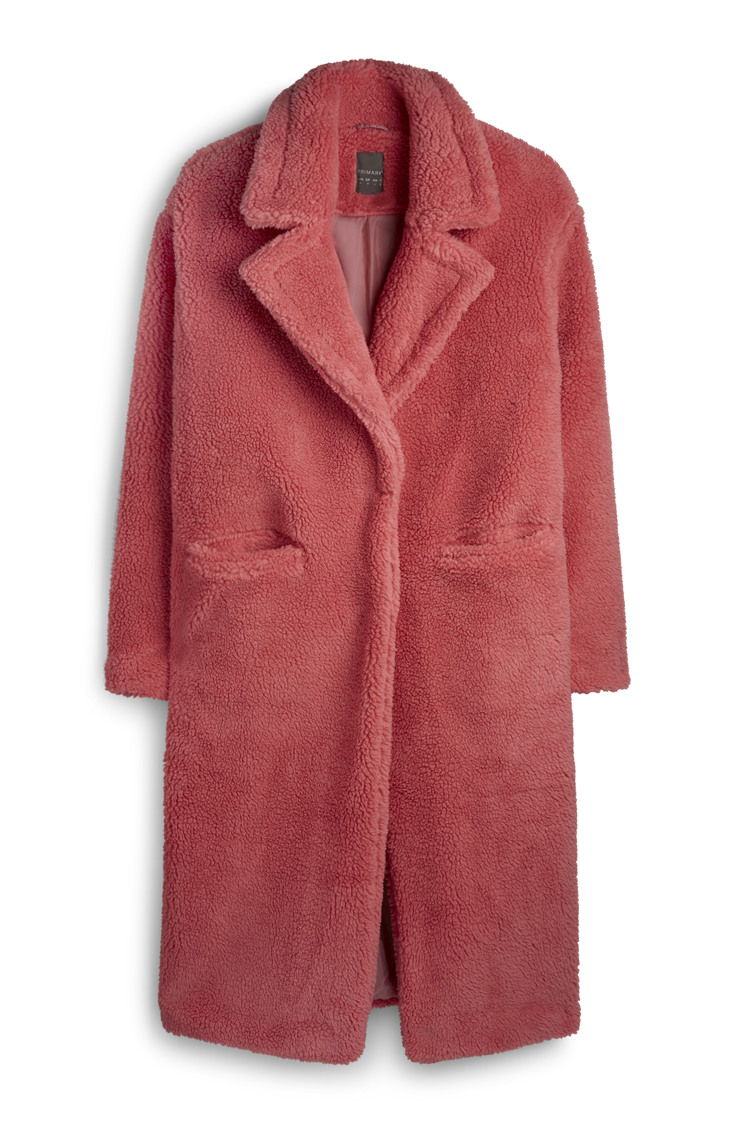 Pink on sale coat primark