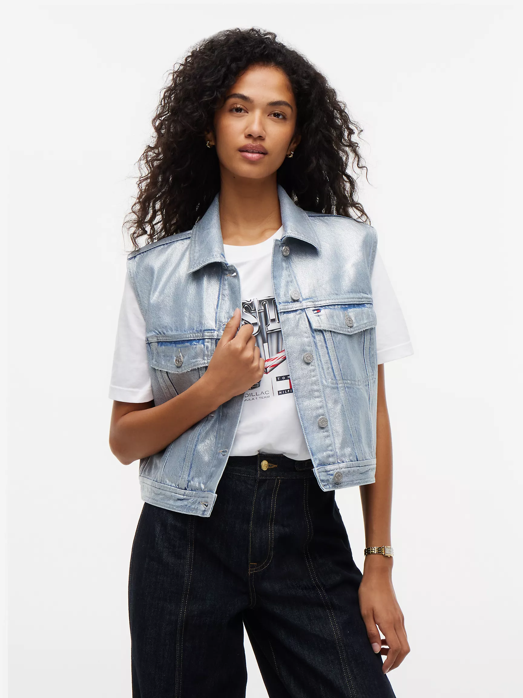 Tommy Hilfiger, Tommy X Cadillac F1&amp;reg; Team Austin Denim Vest