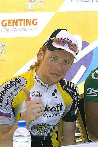 Pavel Brutt after winning a stage in the 2007 edition