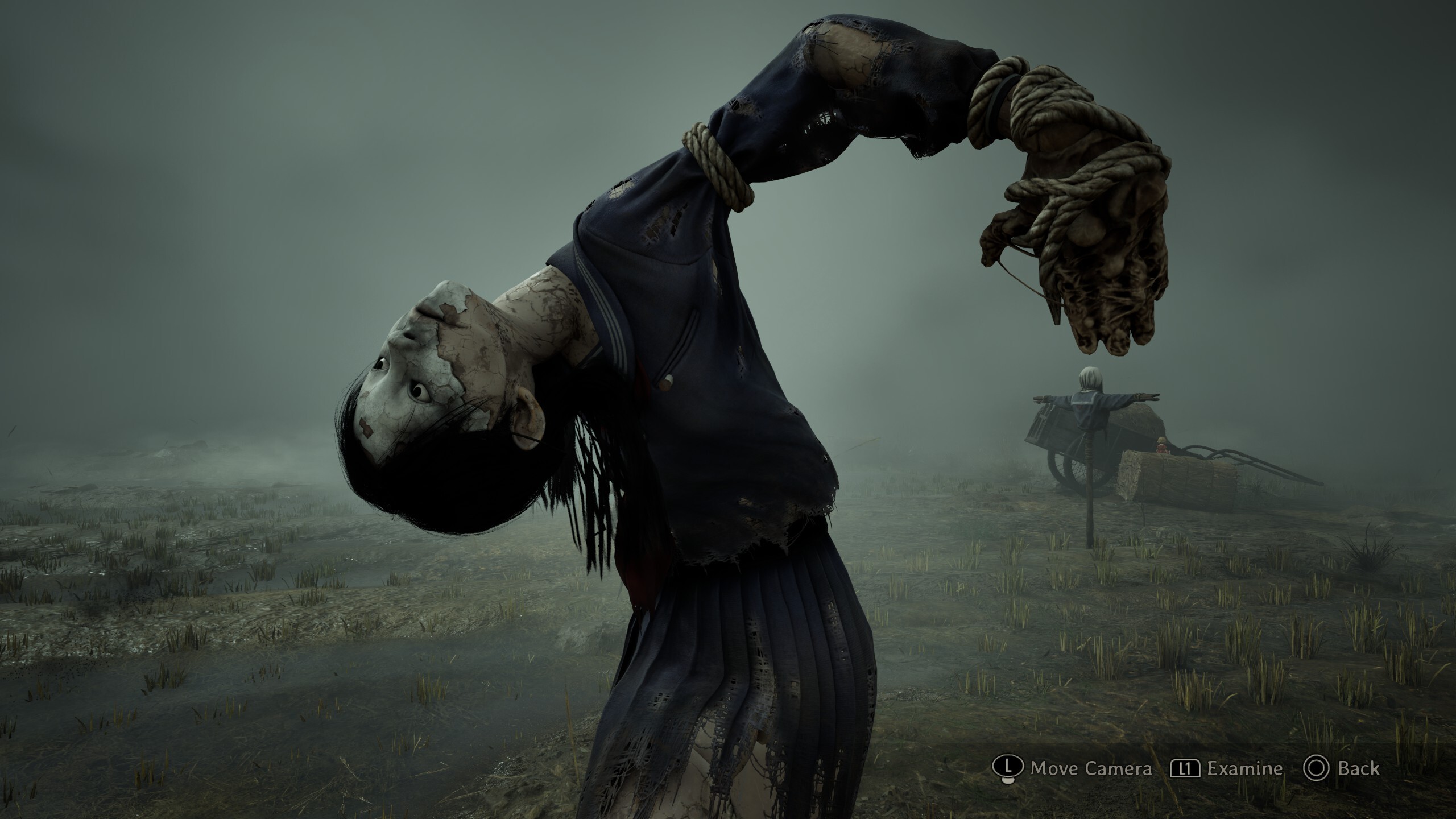 Silent Hill f scarecrows 