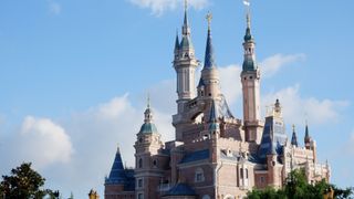 Shanghai Disneyland located in Chuansha New Town, Pudong, Shanghai, China.