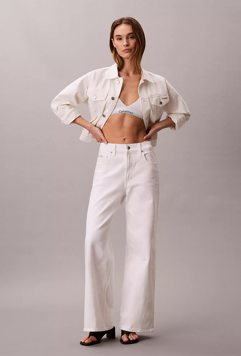 Calvin Klein, Ultra High Rise Wide Leg Jeans