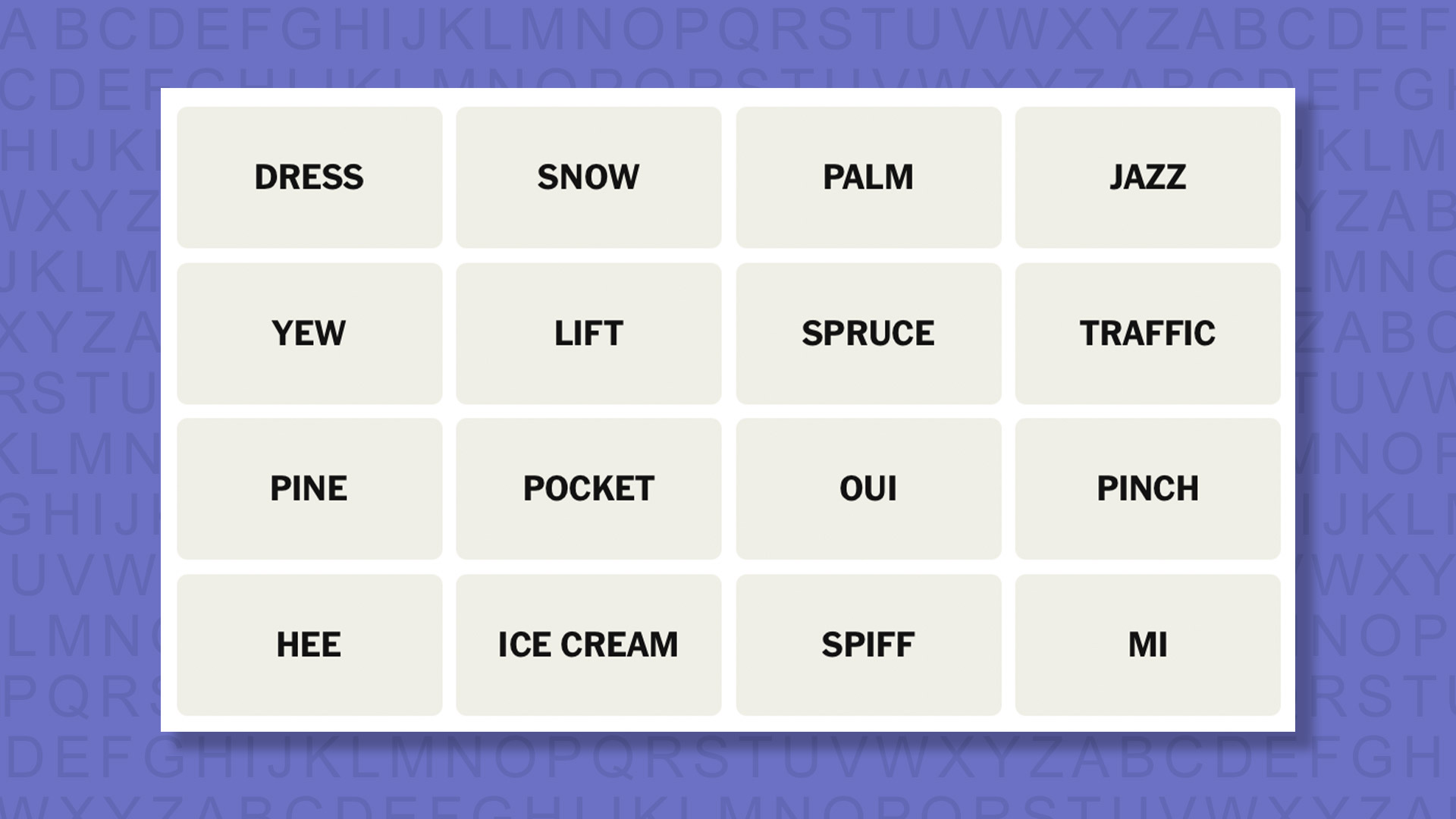 NYT Connections hints for game 1004 on a purple background