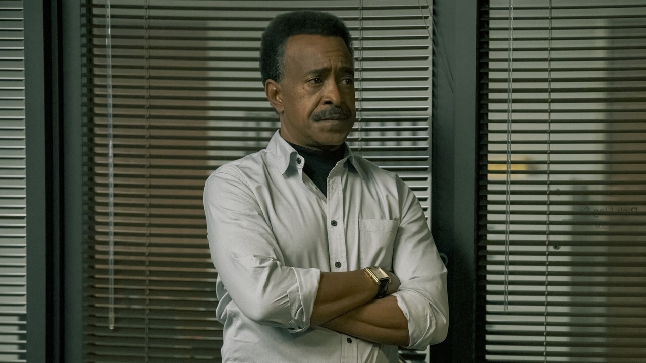 Langston Fluery with arms crossed in Peacemaker Season 2