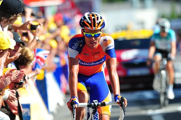 Luis Leon Sanchez (Rabobank) fell short of the stage win