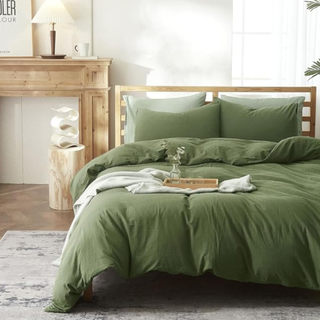 AMWAN Army Green Bedding Sets