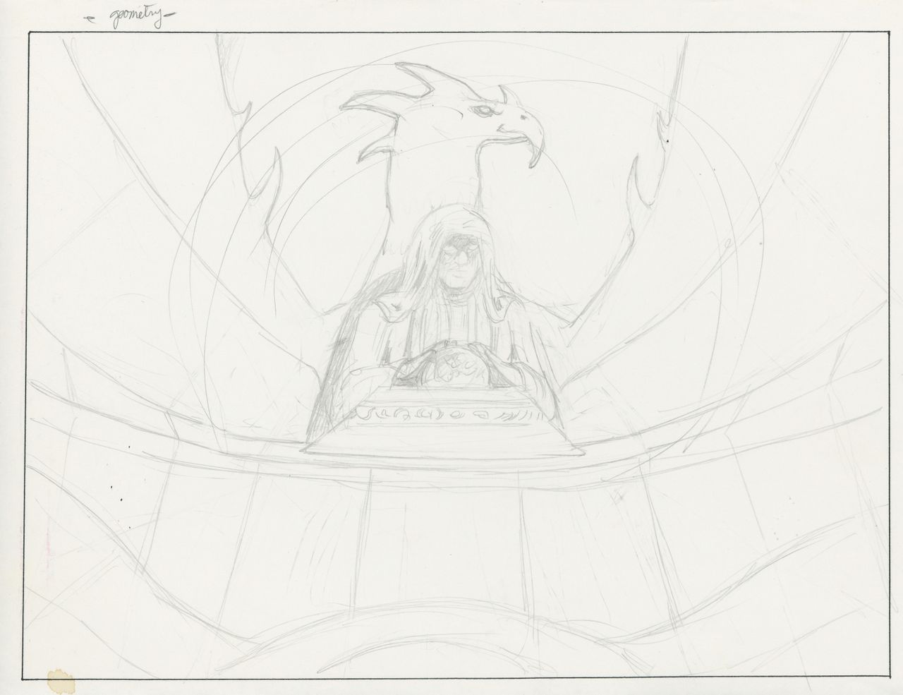 Concept art for TIE Fighter