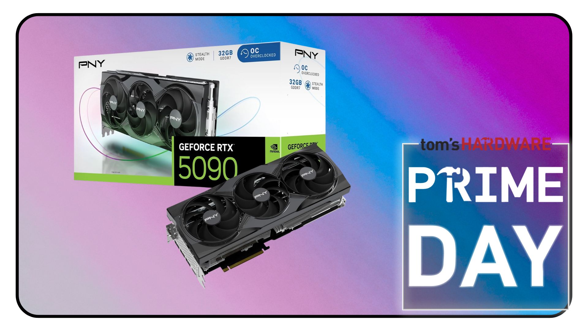 A PNY GeForce RTX 5090